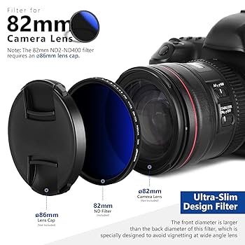 Amazon.com : NEEWER 82mm Variable ND Filter ND2-ND400 (1-9
